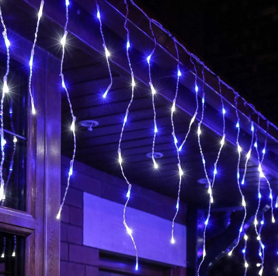 500 LED Icicle Lights – available in 4 Colors - Multicolor 5