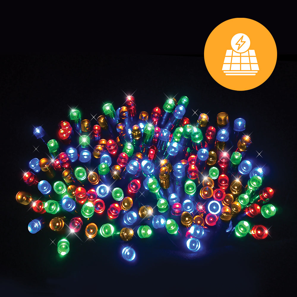 Solar Fairy Lights 500 LEDs available in 4 Colors - Warm White 3