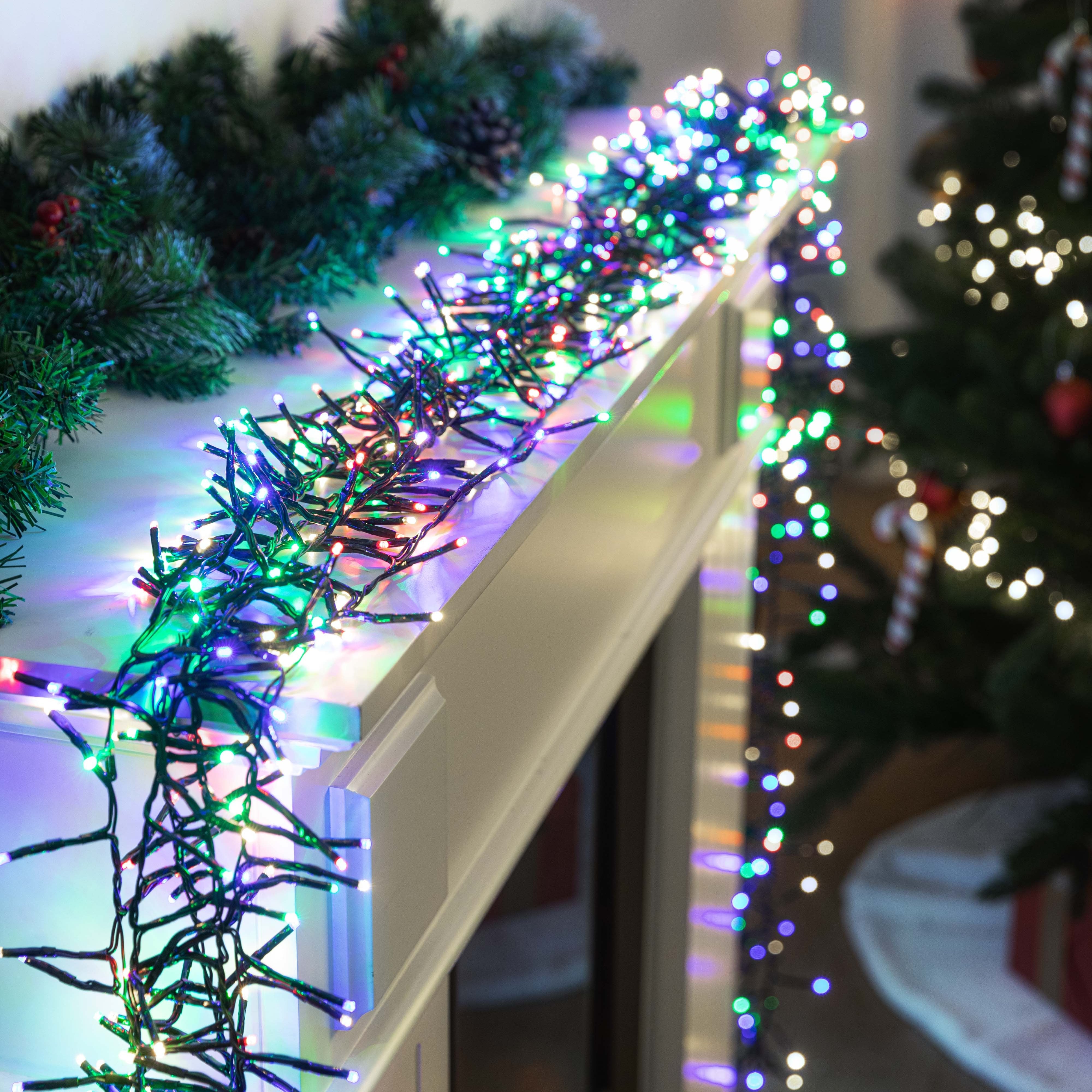 Cluster Lights 720 LEDs available in 6 Color Options - Warm White 5