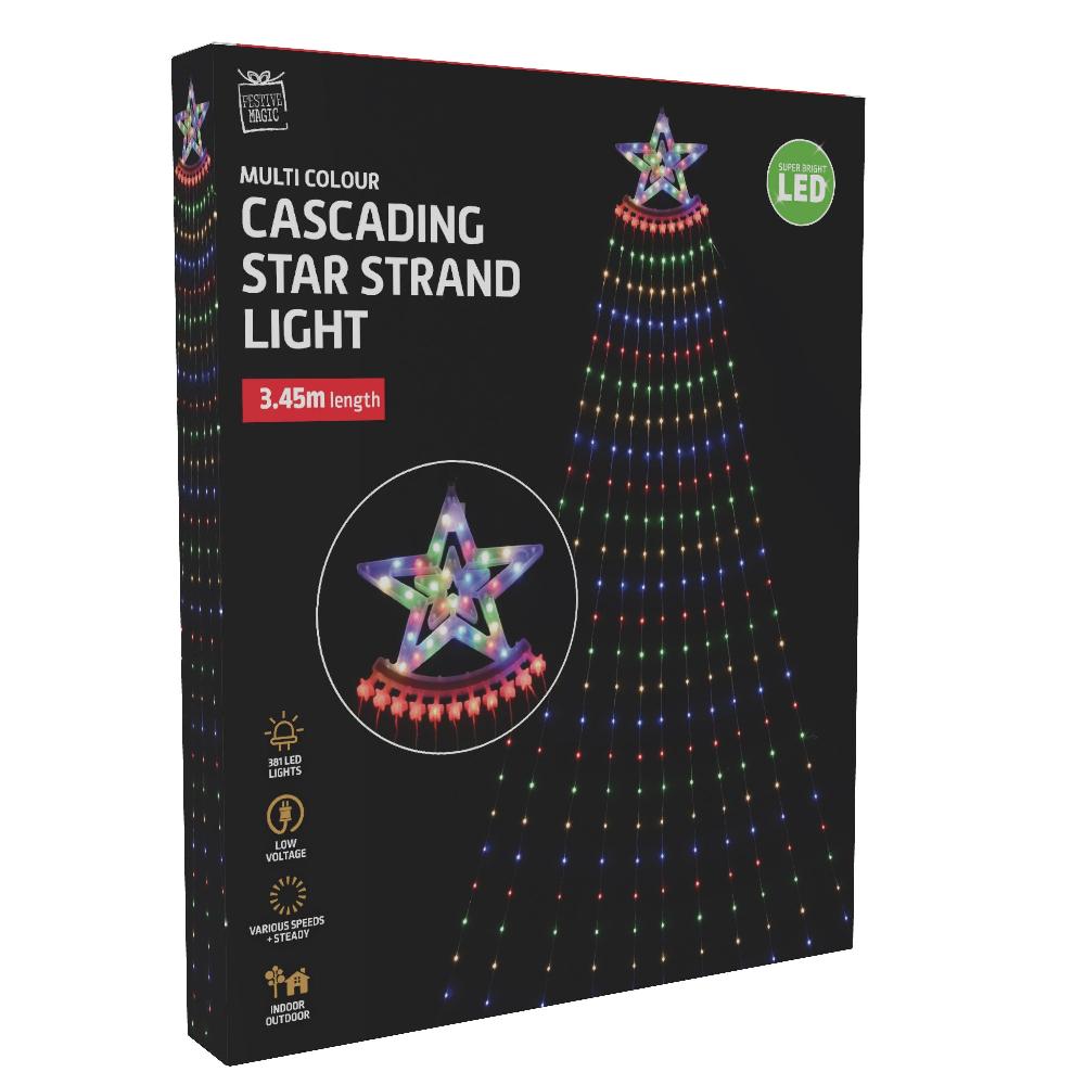 LED Flexwire Waterfall Star Light Multi-Color 3