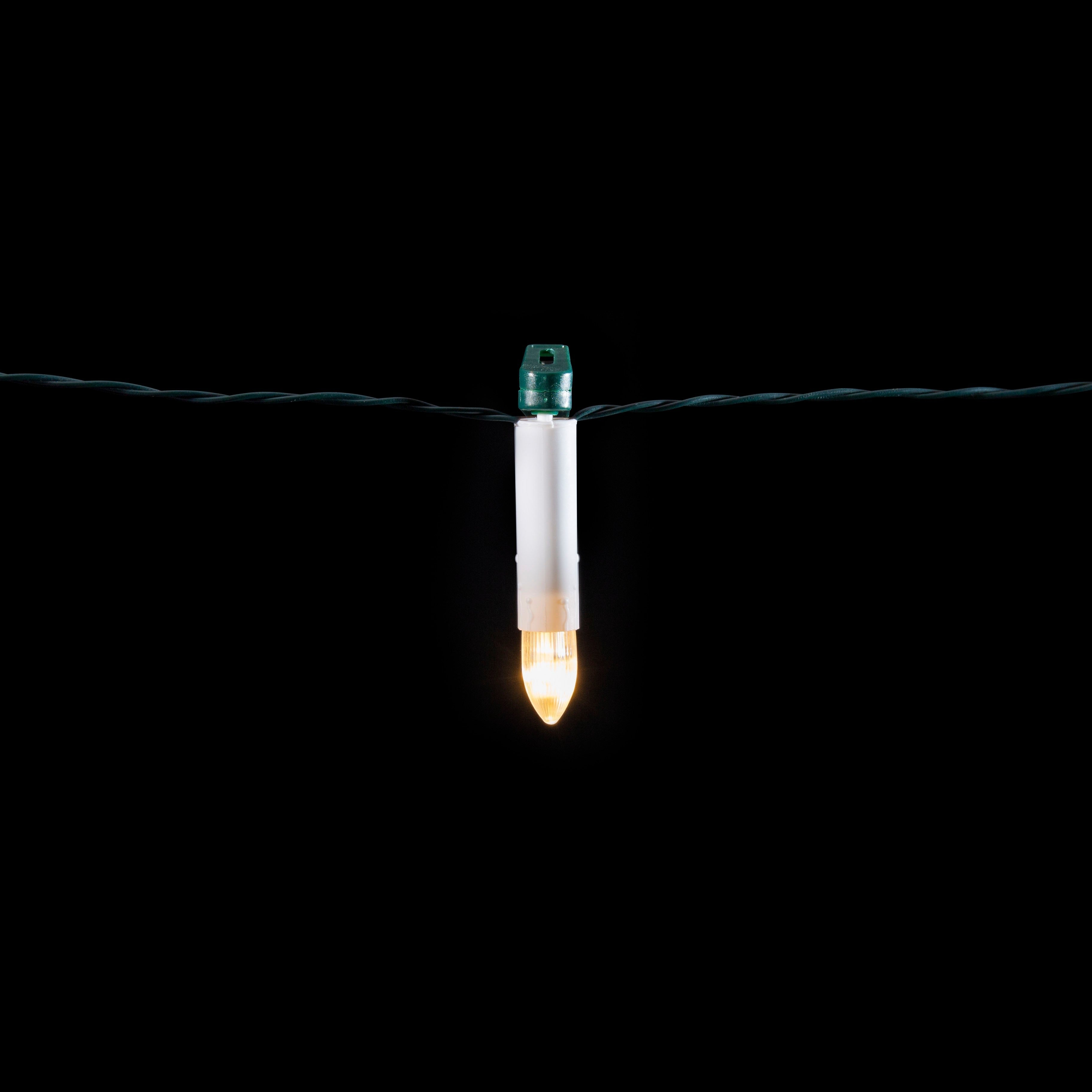 LED Clip on Candle Lights 20pk Warm White 3