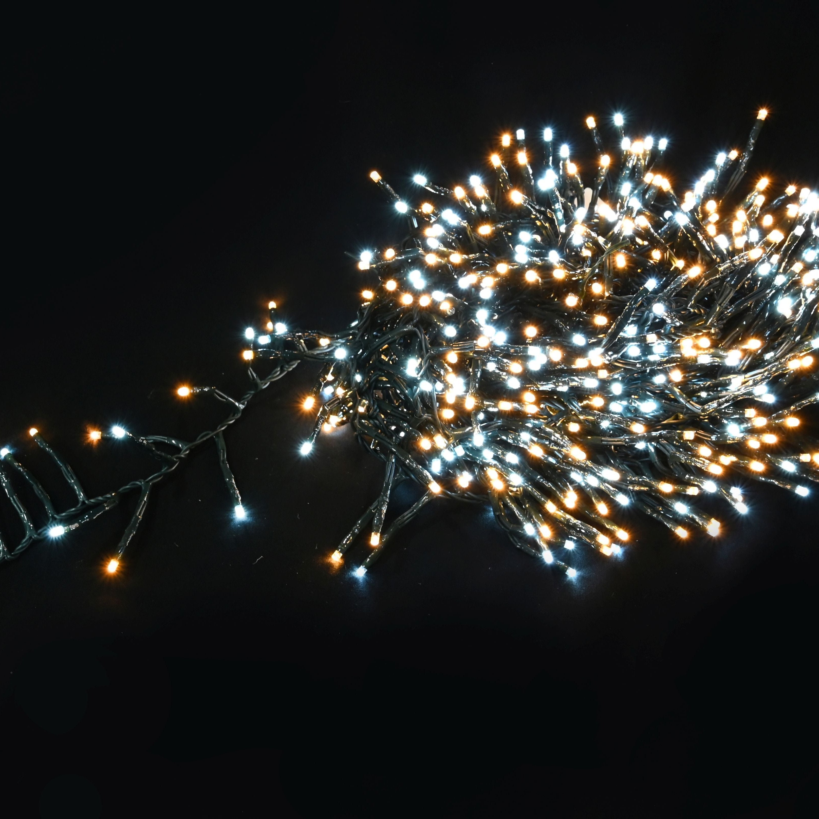 Cluster Lights 720 LEDs available in 6 Color Options - Red-White 11