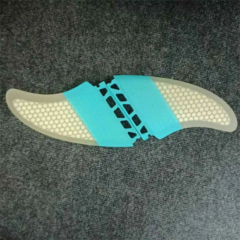 NNEOBA Surf Accessories Design 5.5 Inch Fiberglass Surfboard Twin Fins 5