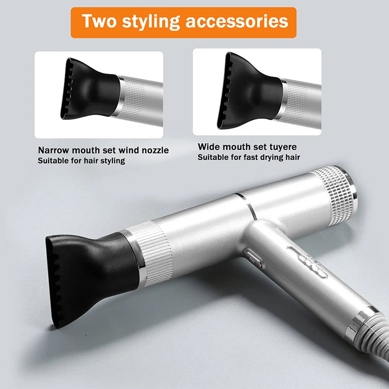 NNEOBA Strong Wind Hair Dryer with Blue Light & Anion Technology 4