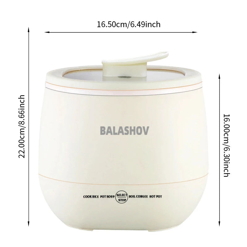 NNEOBA 1.8L Multifunctional Electric Mini Rice Cooker 4