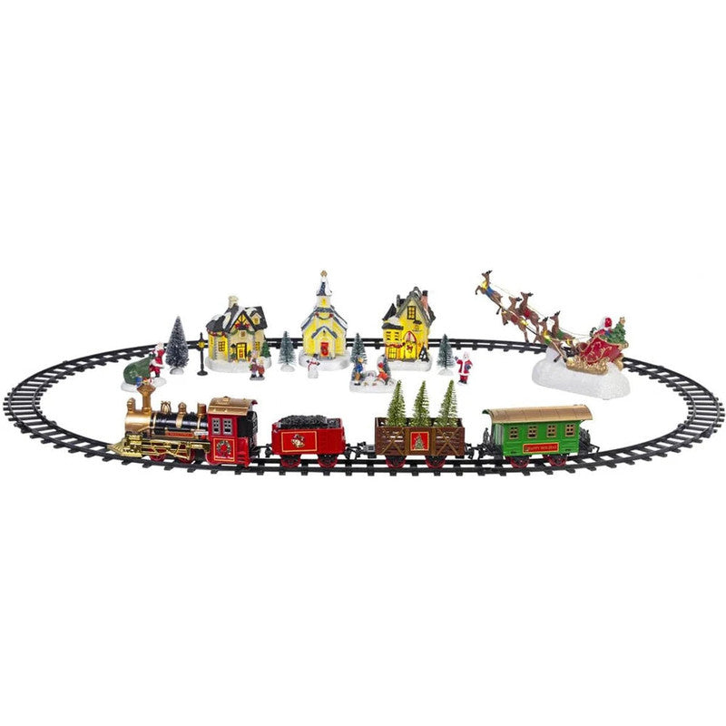 NNEOBA Christmas Village Train Set 3