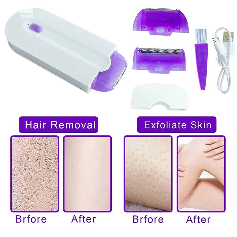 NNEOBA Painless Laser Touch Epilator Kit 5