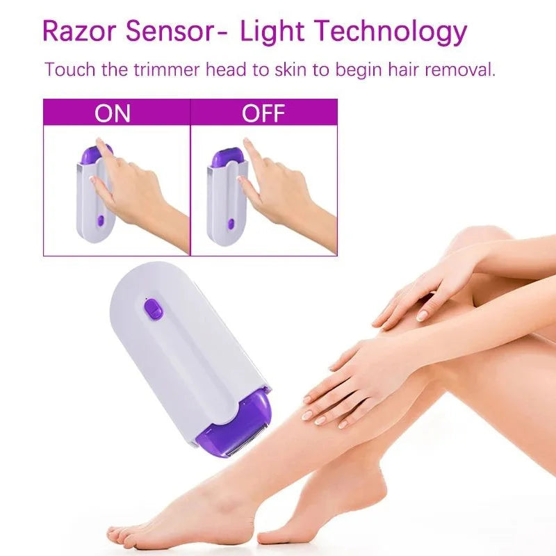 NNEOBA Painless Laser Touch Epilator Kit 6