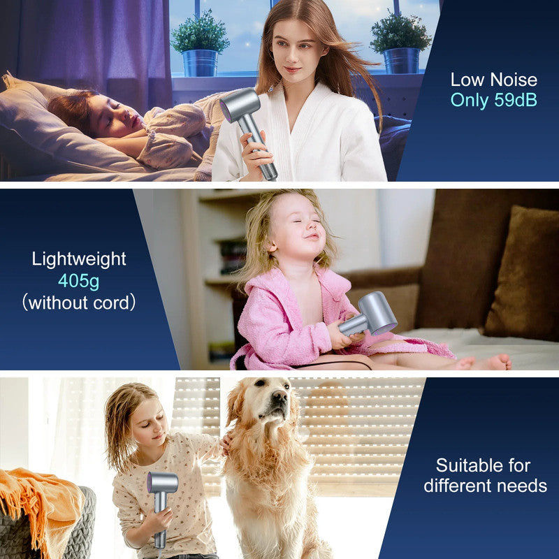 NNEOBA Professional High-Speed Hair Dryer 1600W 5