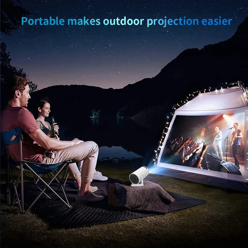 NNEOBA Transpeed 4K Wifi6 Portable Projector 3