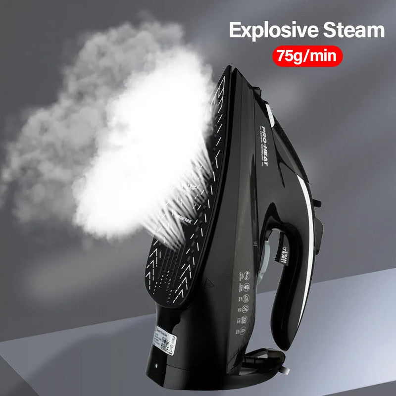 2200W Professional Steam Iron with Ceramic Soleplate 5