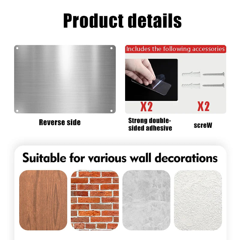 NNEOBA Boxer Dog Aluminum Wall Art - 12x16in Decorative Print 3