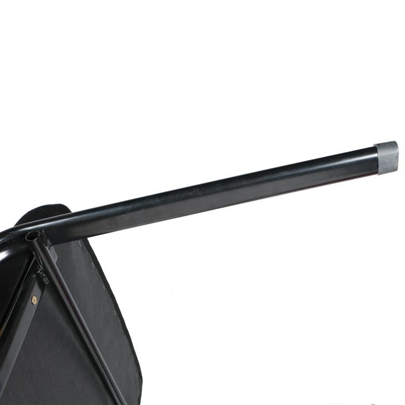 NNECN Stackable & Linkable Office Conference Visitor Community  Chairs (Set of 7-Black) 3