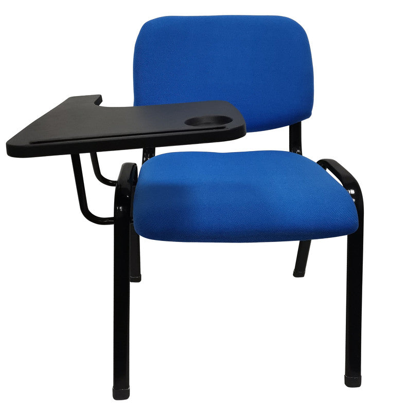 NNECN Lecture Chair with Table Top for Classroom Lecture Training Conference (Set of 6-Blue) 4