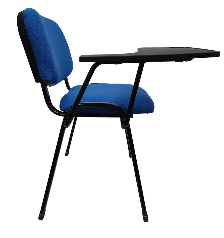 NNECN Lecture Chair with Table Top for Classroom Lecture Training Conference (Set of 6-Blue) 6