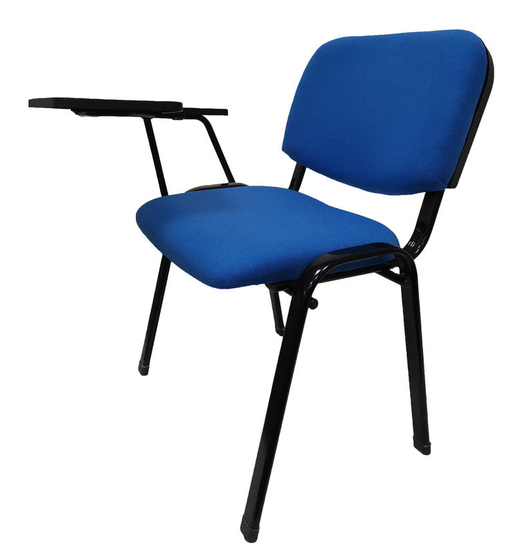 NNECN Lecture Chair with Table Top for Classroom Lecture Training Conference (Set of 6-Blue) 8
