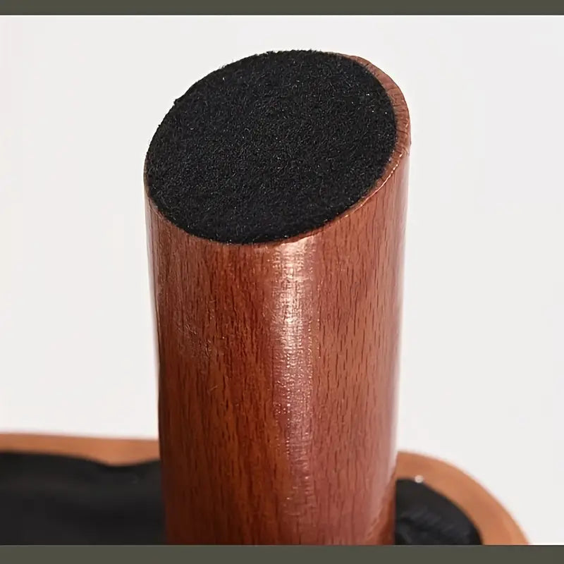 NNETM Elegant Hardwood Entryway Faux Leather Bench 3