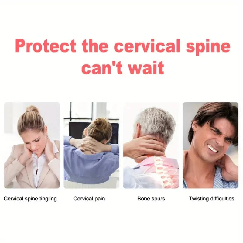 Electric Lumbar Heating Belt Adjustable Waist Massager Black 7