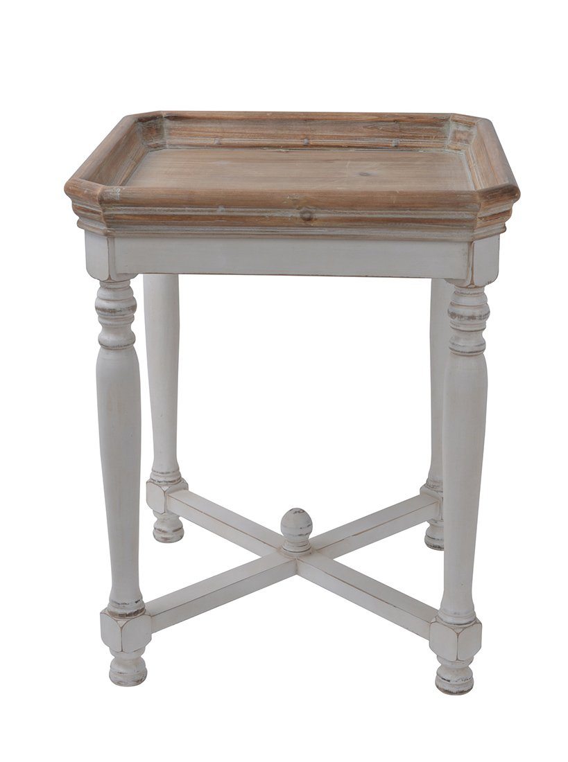 SHABBY SQUARE SIDE TABLE 3