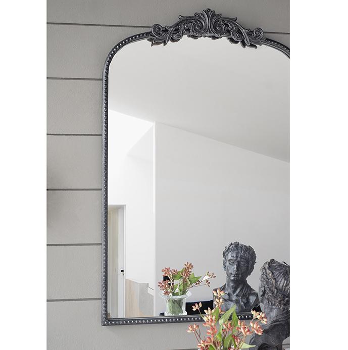 ORNATE METALLIC WALL MIRROR 6