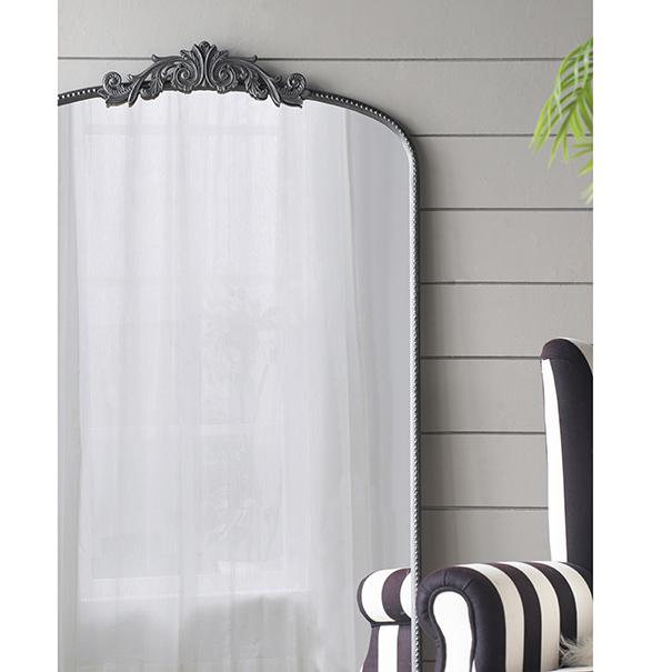 ORNATE METALLIC FLOOR MIRROR 5