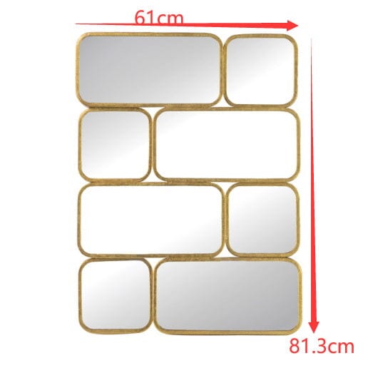 GOLDEN EYE WALL MIRROR 10