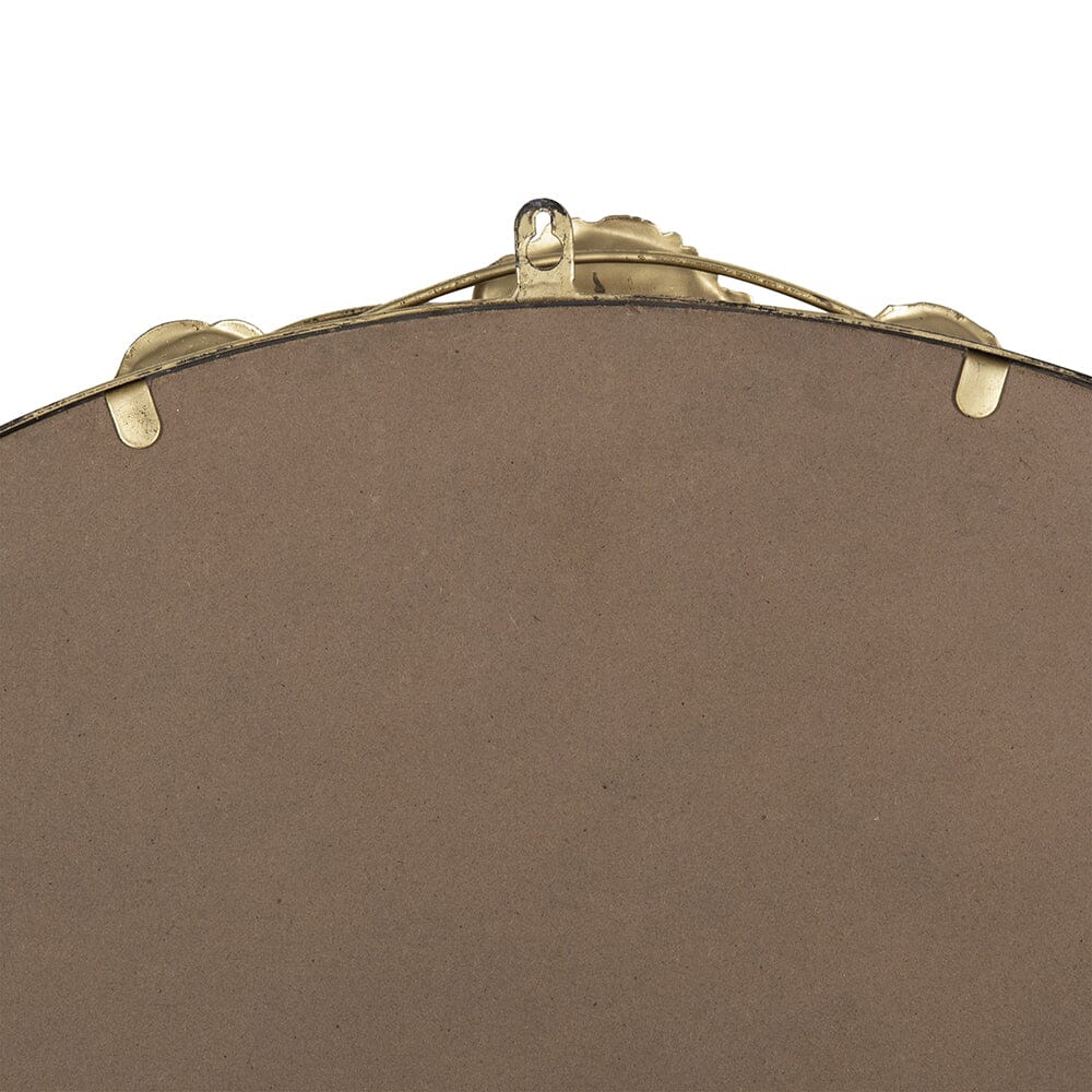 GOLD LEAF DESIGNER WALL MIRROR 6