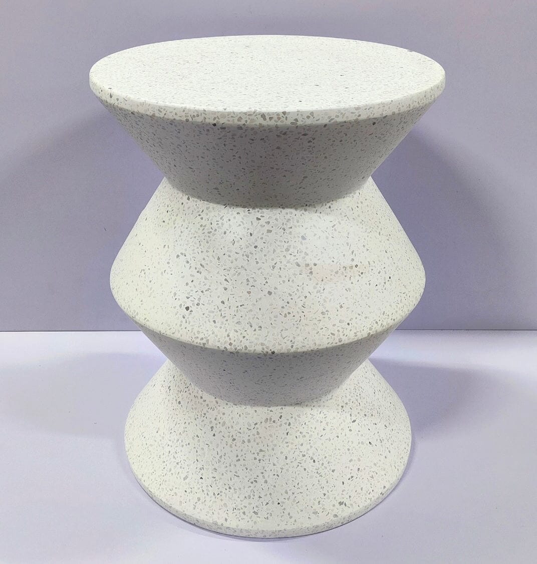 MOSS CEMENT SIDE TABLE 3