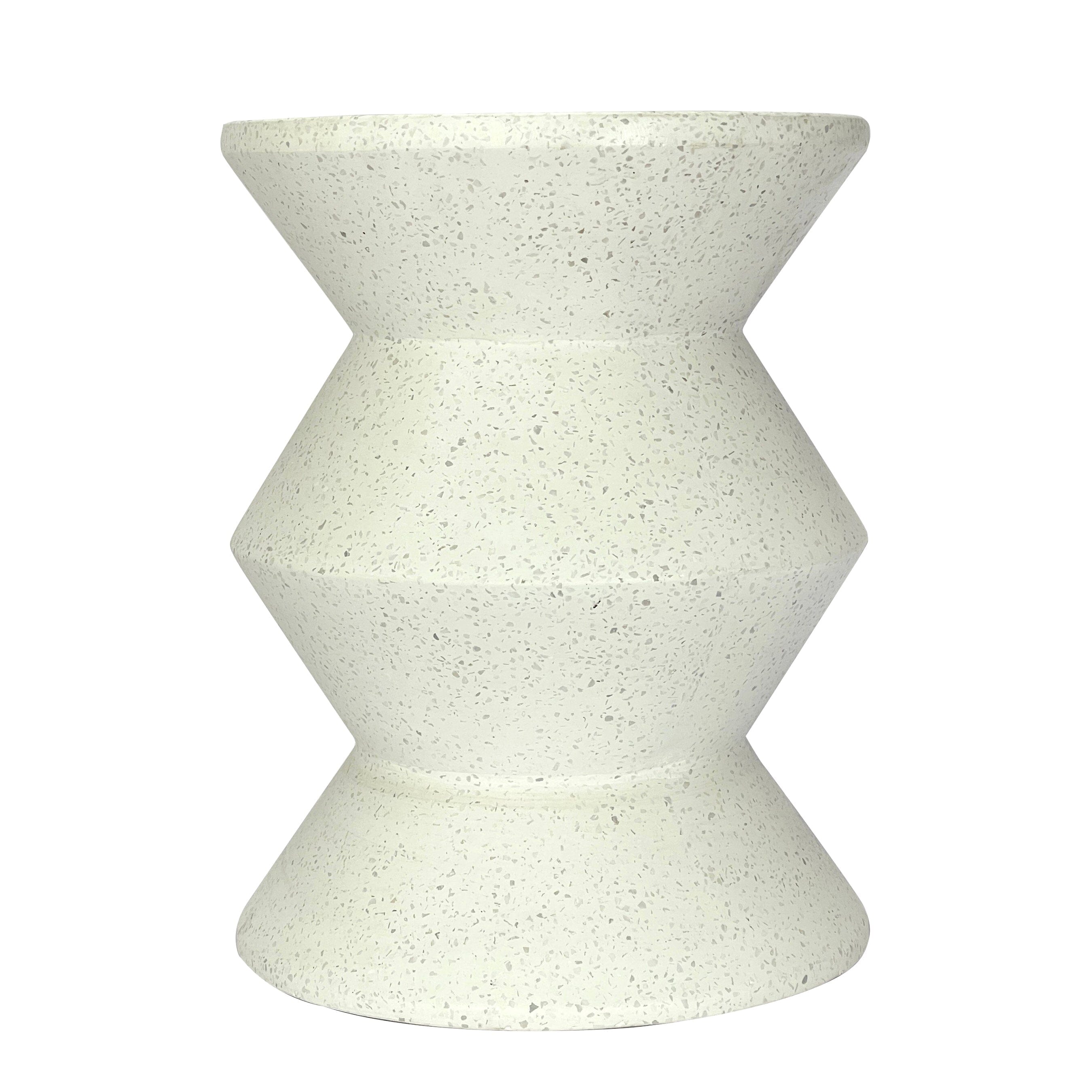 MOSS CEMENT SIDE TABLE 4