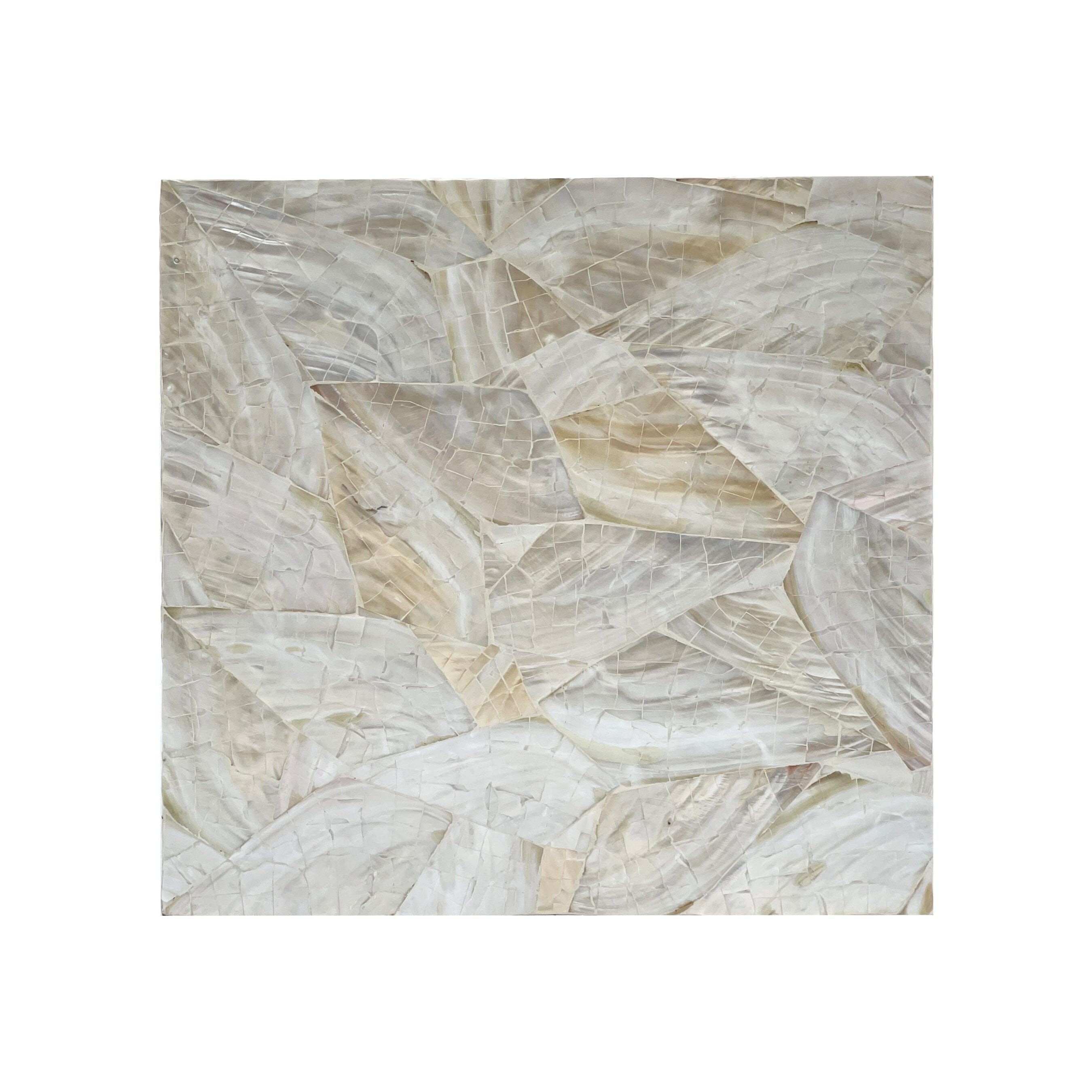 GLEESON MOTHER OF PEARL HAND MADE SIDE TABLE 6