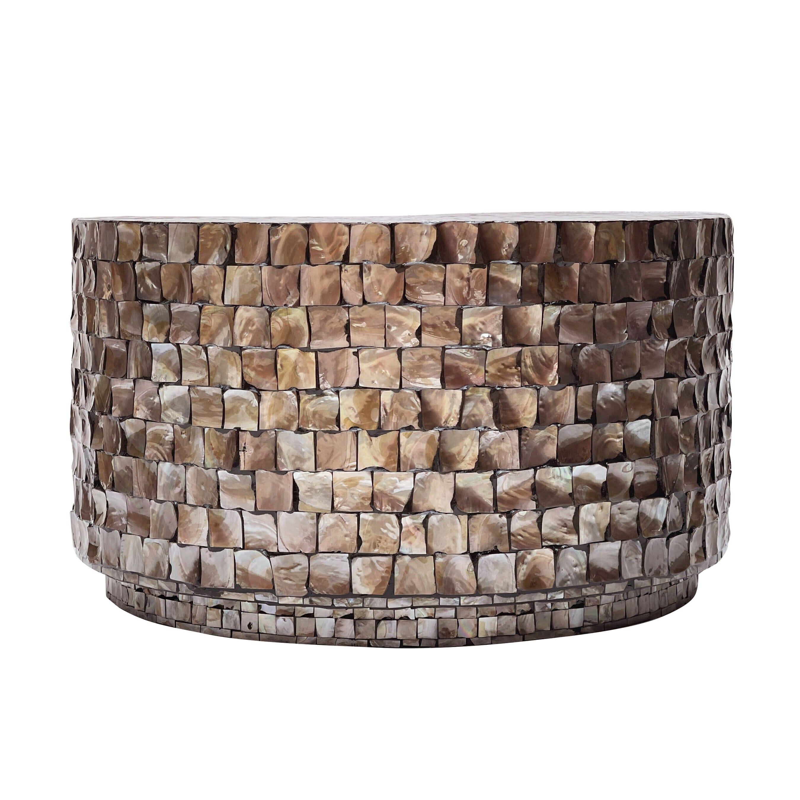 MARINER MOTHER OF PEARL HAND MADE COFFEE TABLE 4