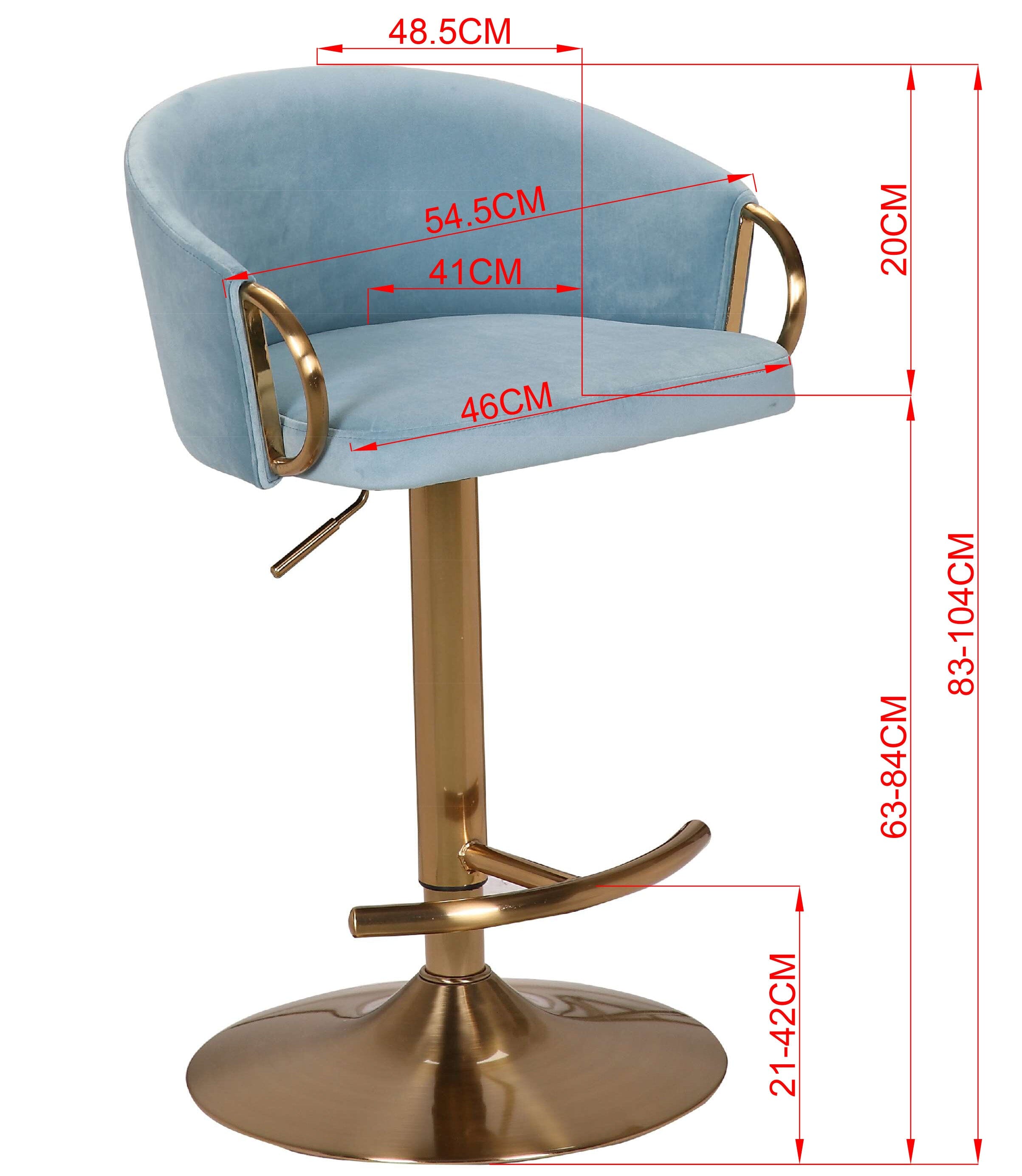 WINFREY GAS LIFT BAR STOOL 5