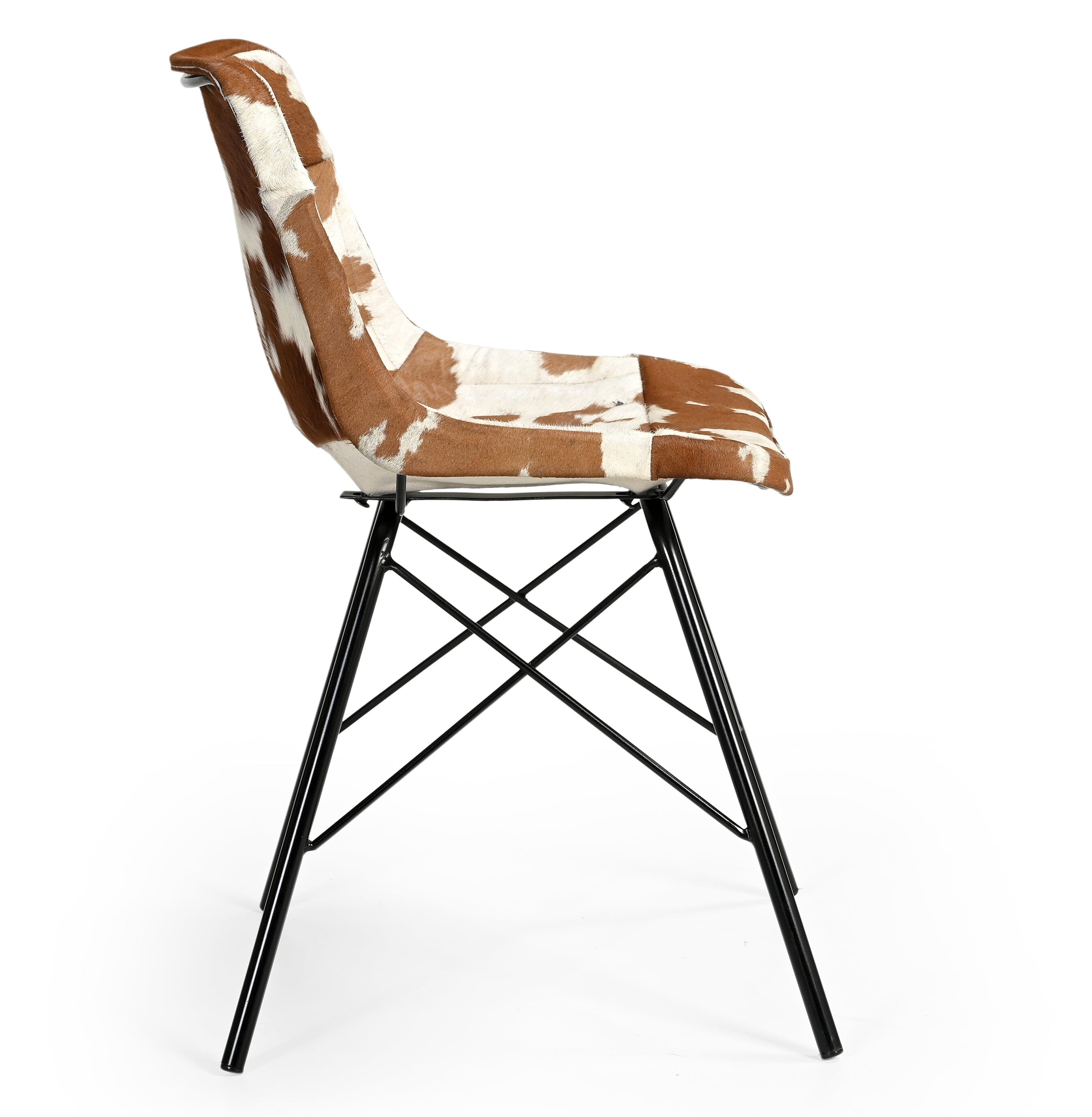 EAMES STYLE COWHIDE CHAIR 3