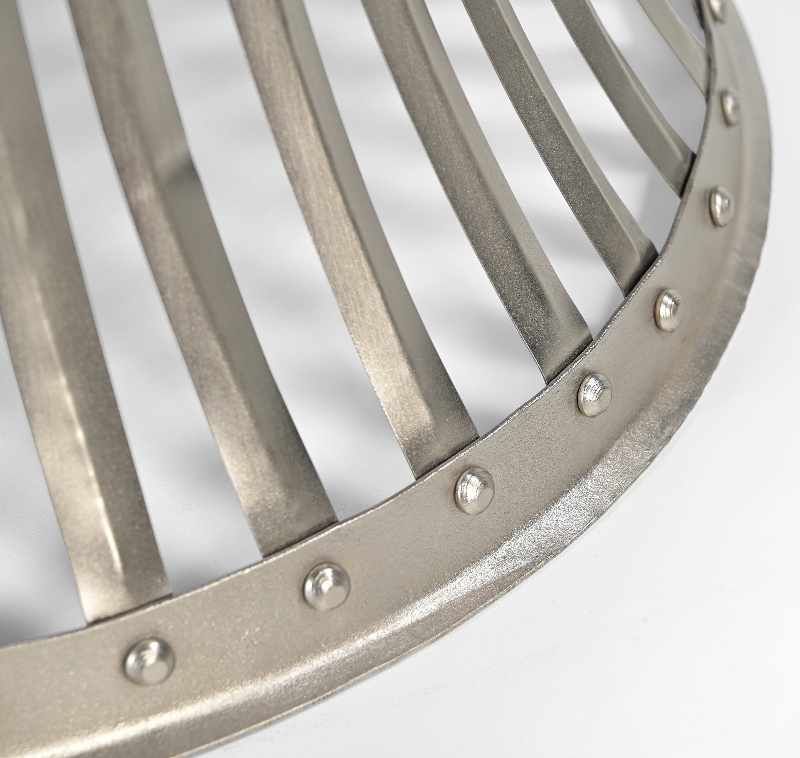 INVERTED WOOD AND IRON SIDE TABLE 5