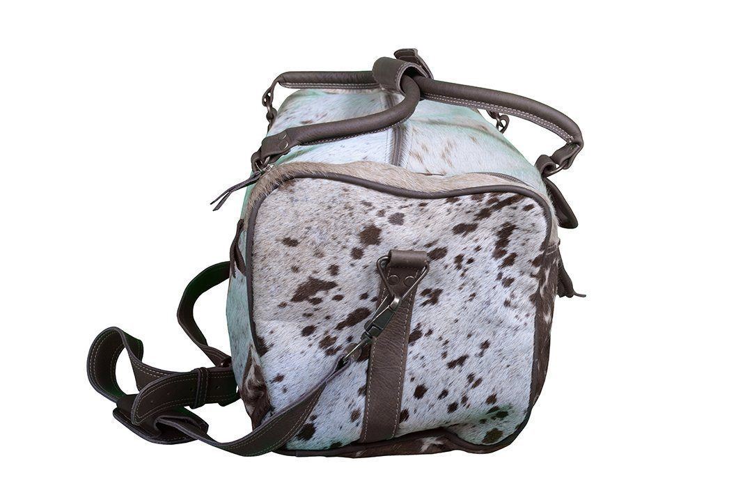 COWHIDE OVERNIGHT BAG 3