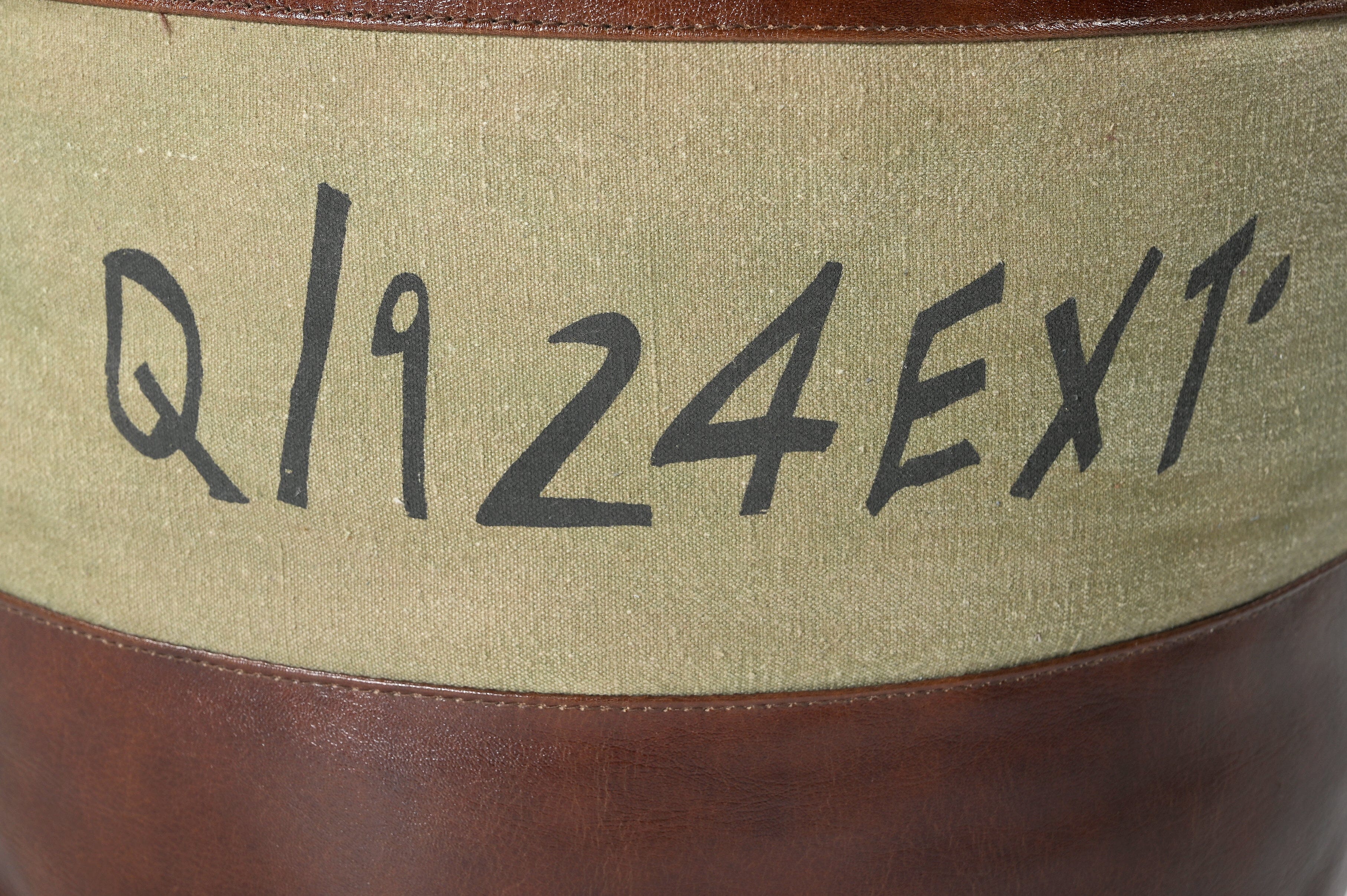 SAVON FRANCE ROUND HAND MADE OTTOMAN 3