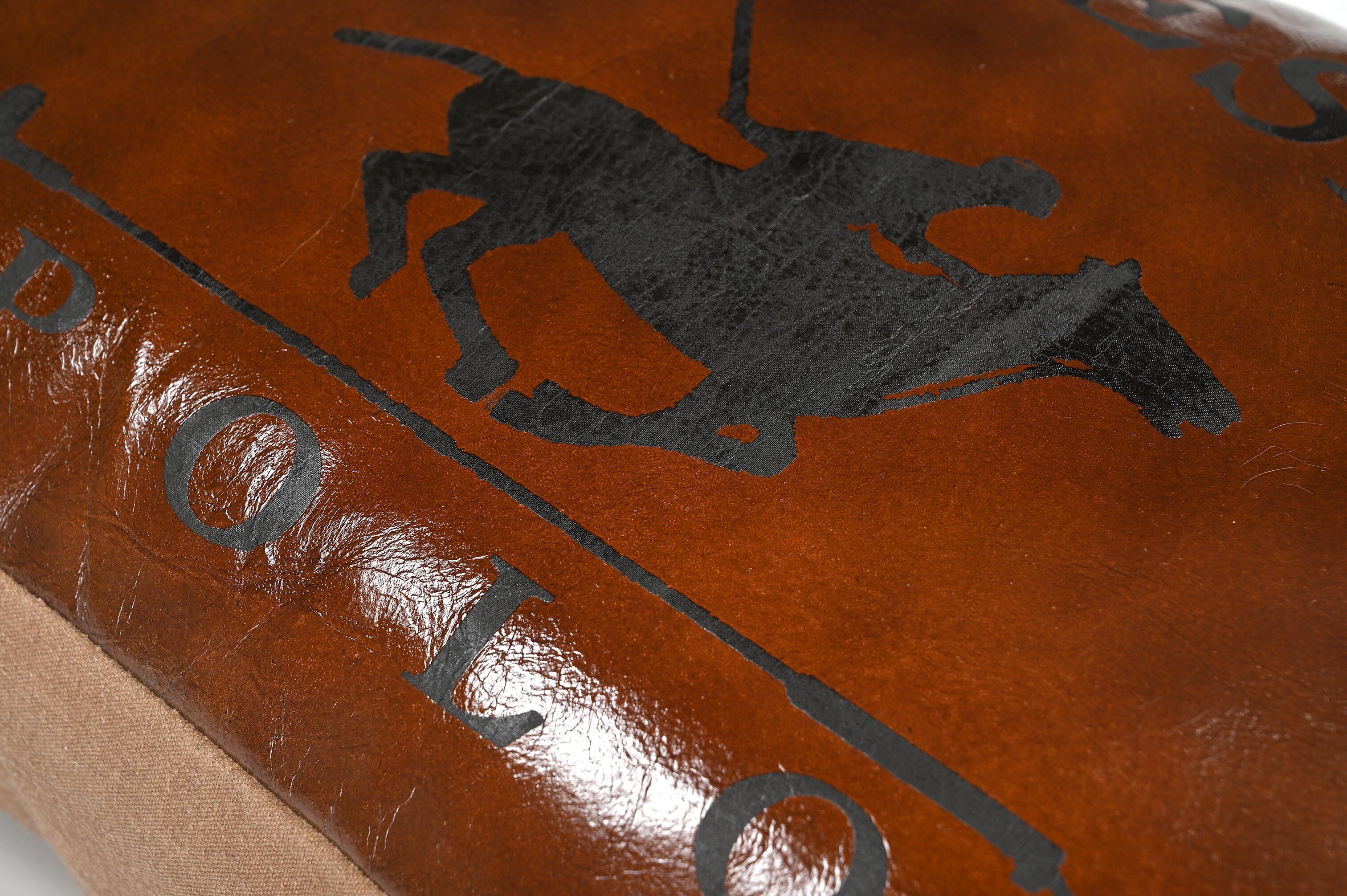 LARGE CHARLESTON POLO HAND MADE CUSHION 4