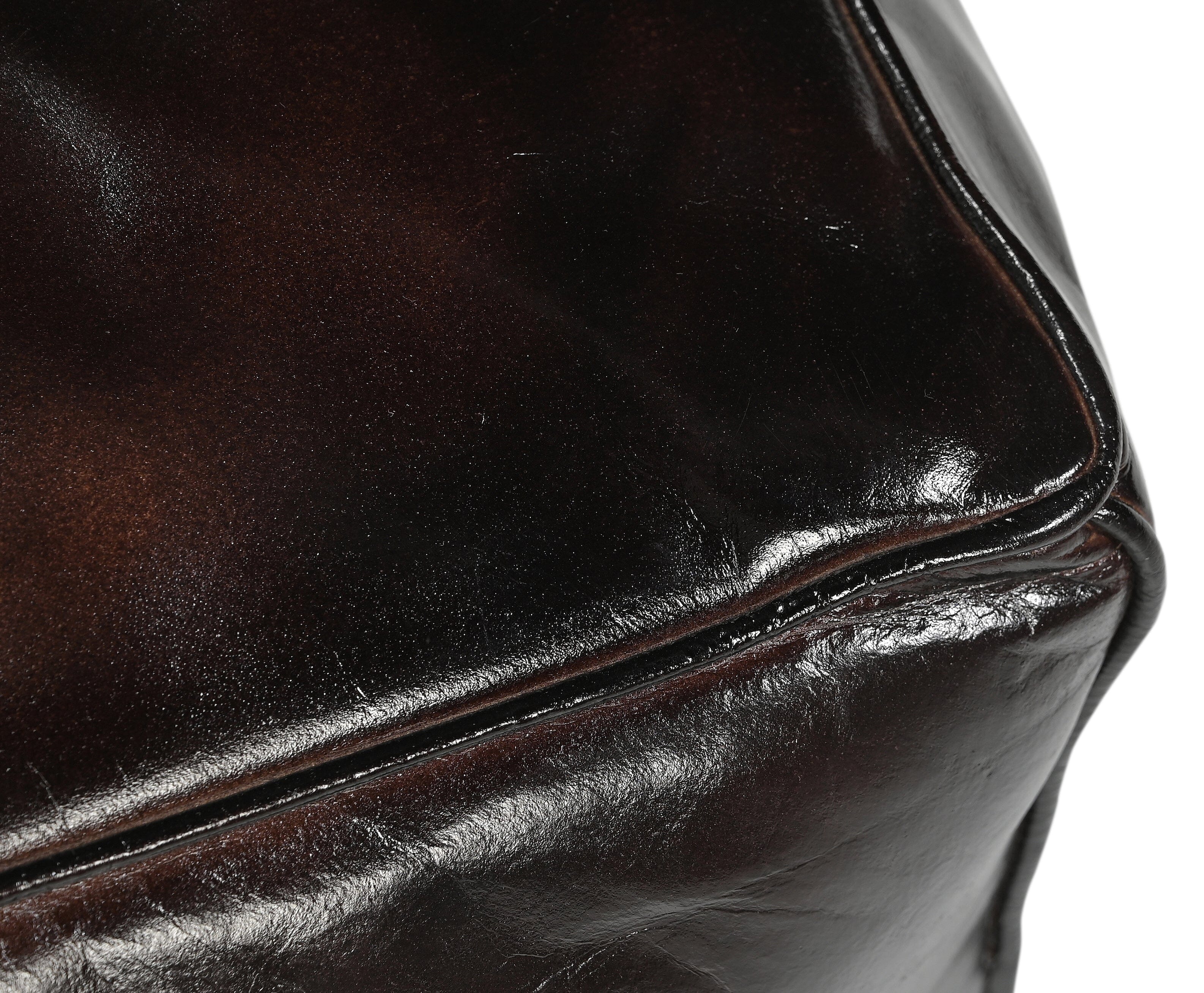 SQUARE CHOCOLATE OTTOMAN 3