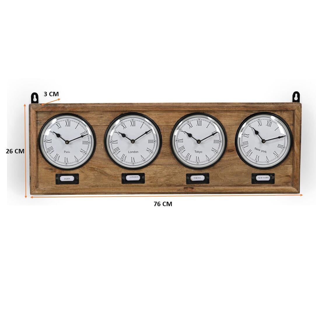 World Timber Clock 5
