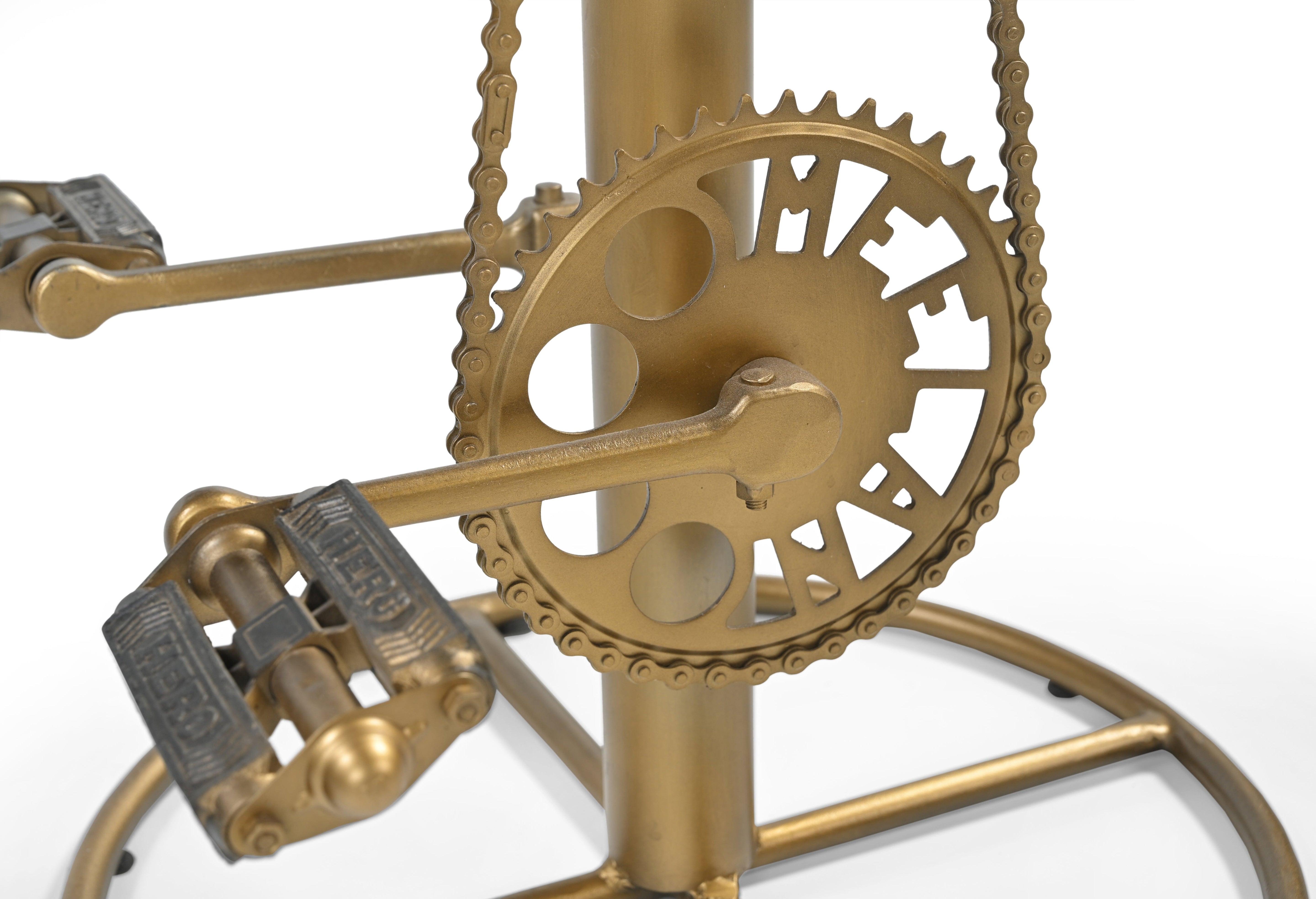 INDUSTRIAL HAND MADE BICYCLE STOOL 4