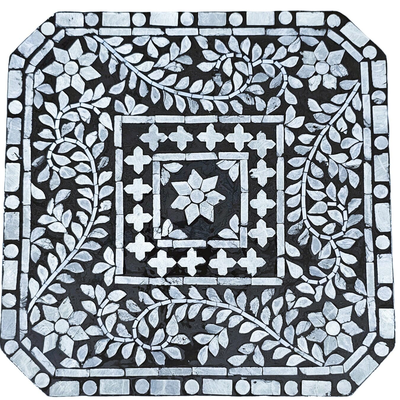 MOTHER OF PEARL NOIR OPULENCE SIDE TABLE 4