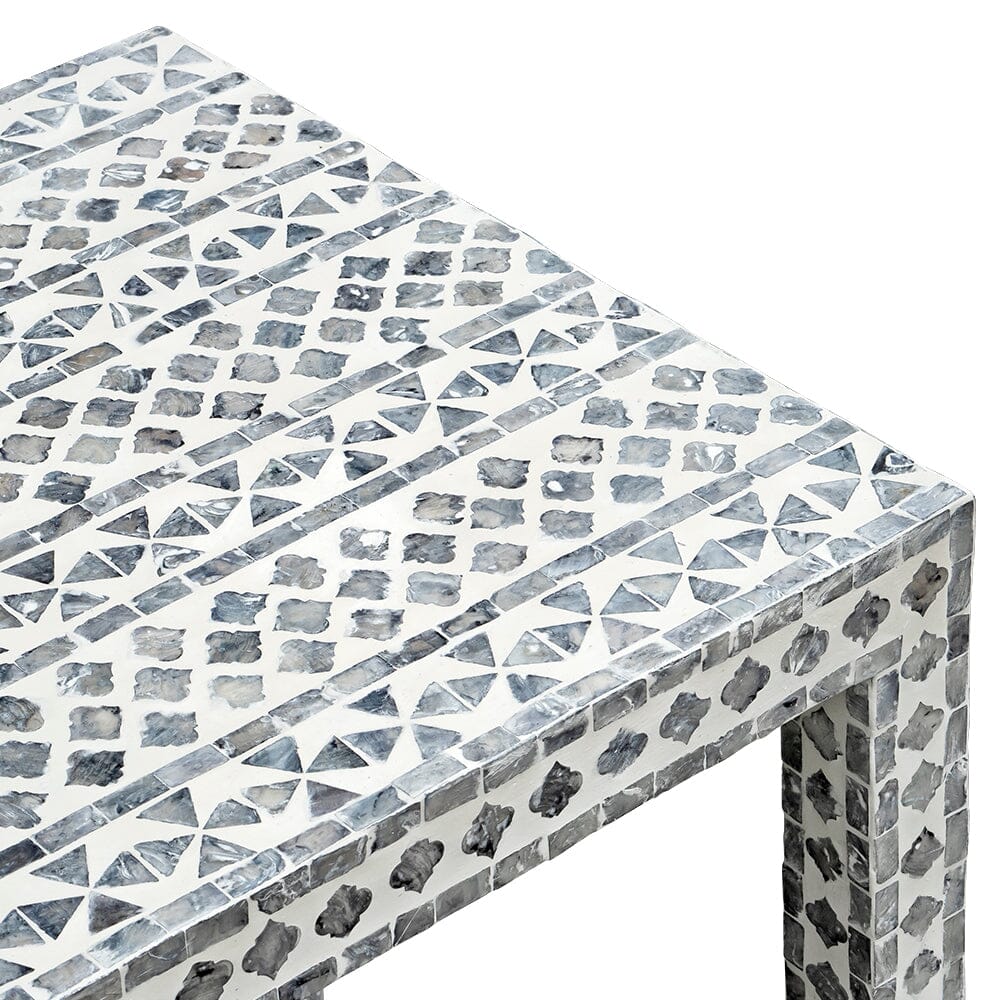 CLAIRE SHELL INLAY NESTING TABLES 4