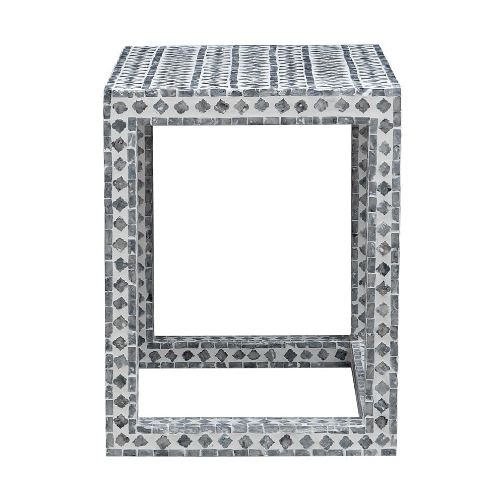 CLAIRE SHELL INLAY NESTING TABLES 6
