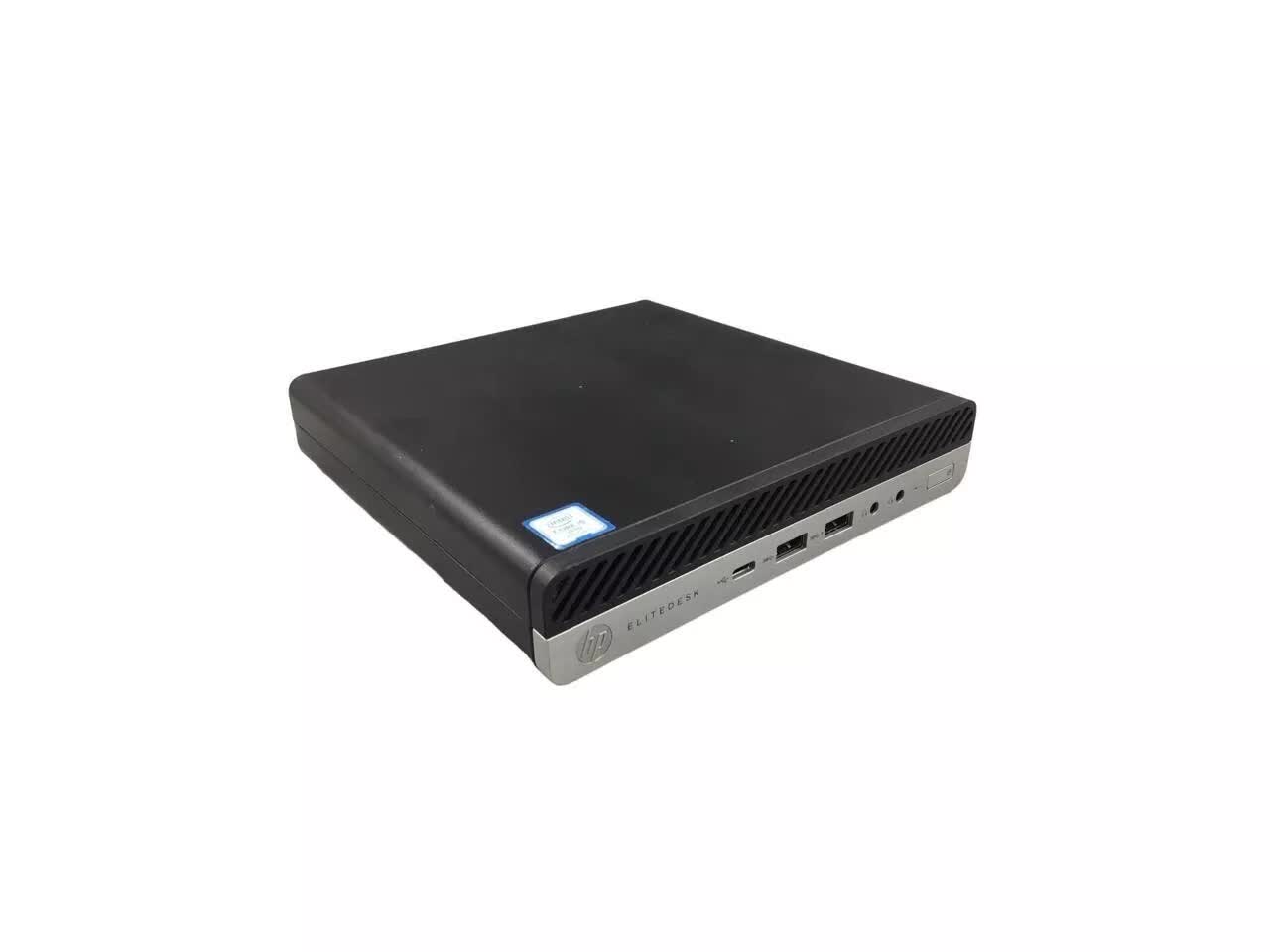 (Refurbished) HP EliteDesk 800 G4 SFF – Intel Core i5-8500T, 16GB RAM, 256GB SSD, Windows 11 Pro