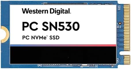 (Refurbished) Blue SN530 256GB M.2 2242 (with Extension Adapter to M.2 2280) NVME PCIe SSD 3