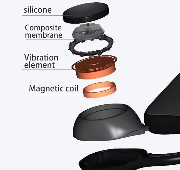 DG08 Wireless Bone Conduction Headphones Bluetooth 4