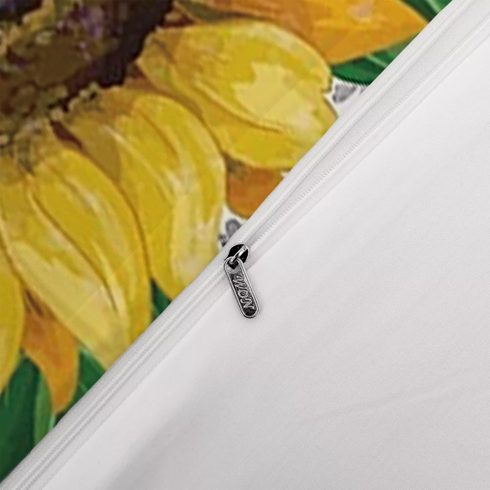 Luxury Feel Satin Duvet Cover Set - Smooth & Breathable-King 3