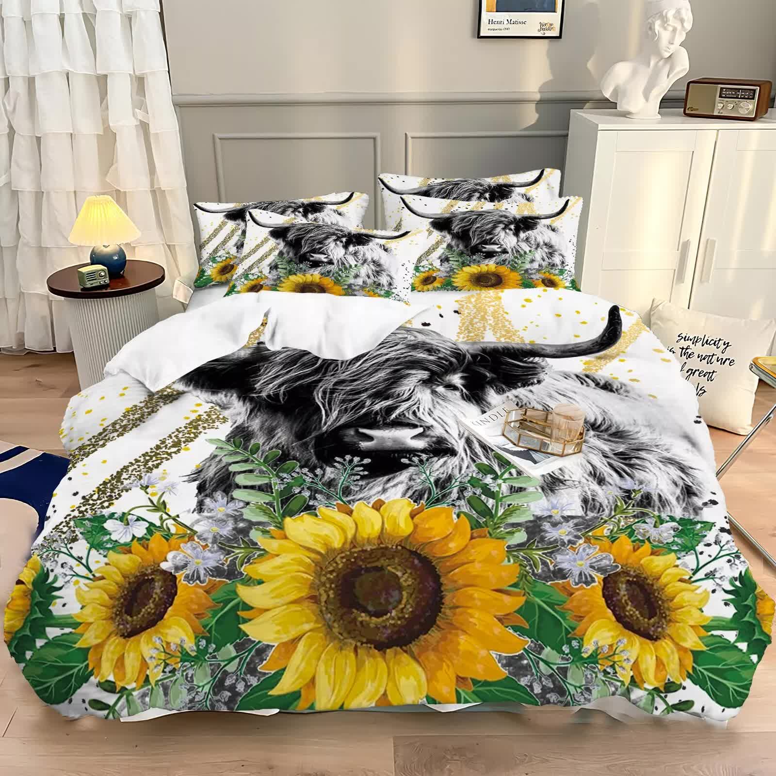 Luxury Feel Satin Duvet Cover Set - Smooth & Breathable-King 6