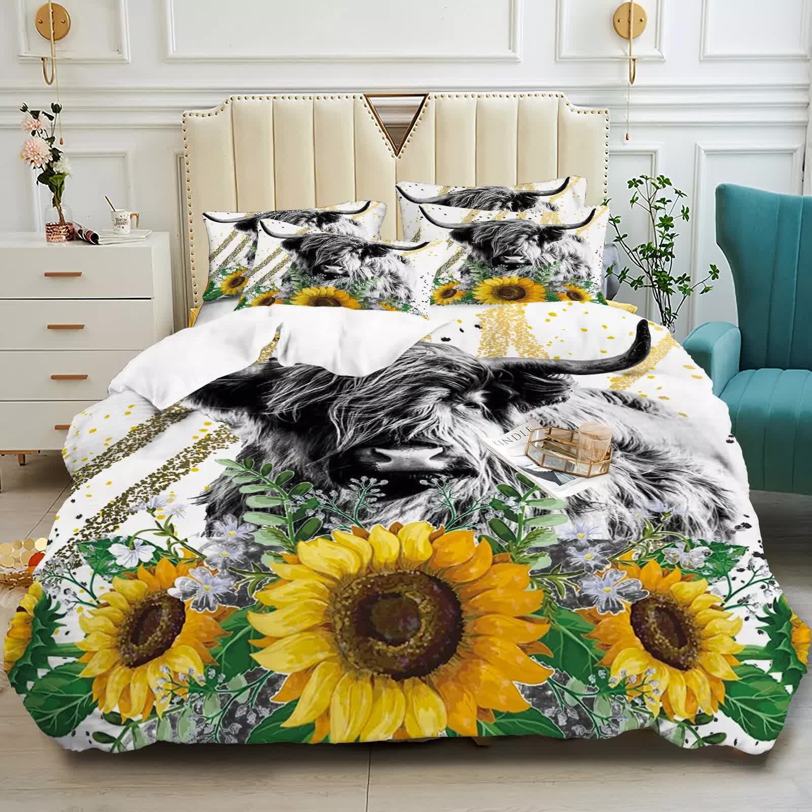 Luxury Feel Satin Duvet Cover Set - Smooth & Breathable-Queen 5