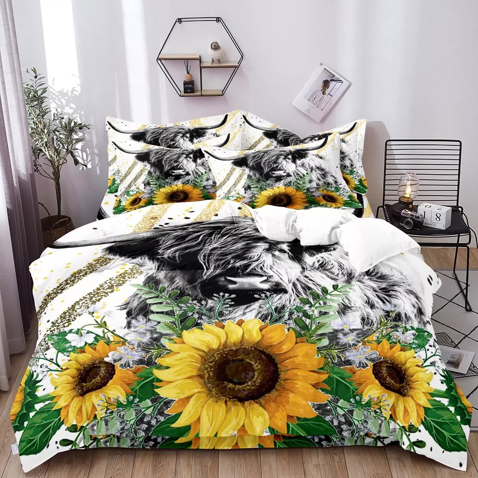 Luxury Feel Satin Duvet Cover Set - Smooth & Breathable-Queen 8